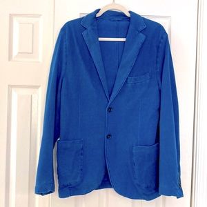 RARE FIND Altea Indaco cotton blazer